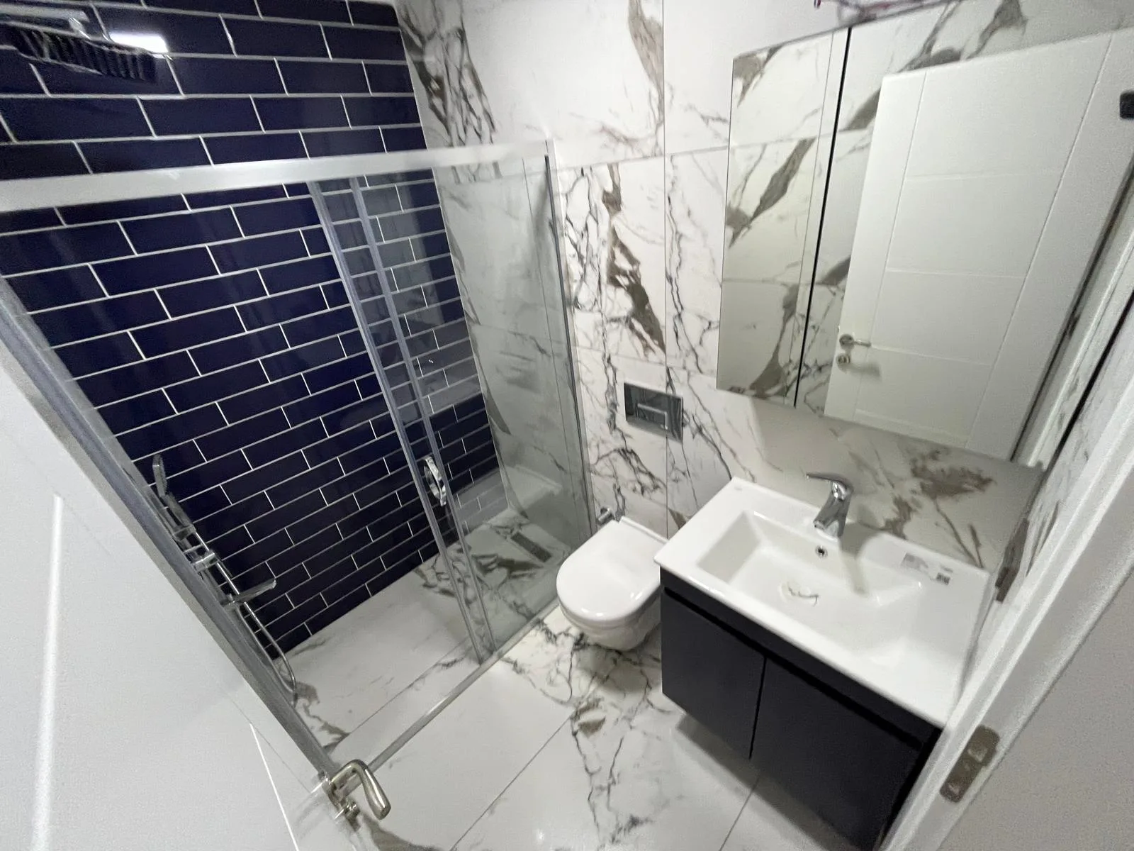 ALTINOLUKTA 4 ODA 1 SALON MUHTEŞEM  DENİZ VE DAĞ MANZARALI TRIPLEX VİLLA - Görsel 20