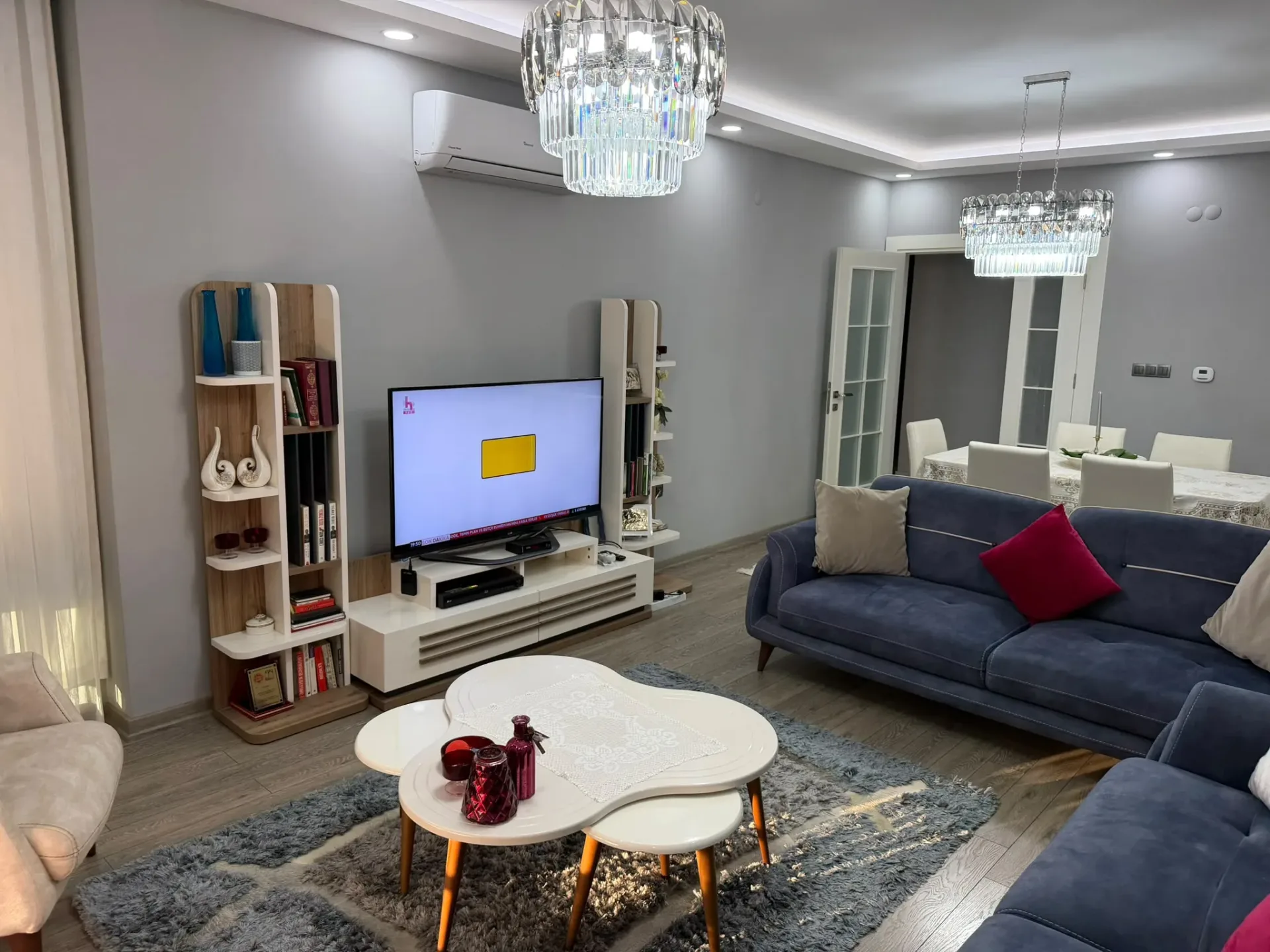 AKÇAYIN EN PRESTİJLİ SİTESİNDE 3+1 AYRI MUTFAK EBEVEYN BANYOLU - KAPALI OTOPARKLI MUHTEŞEM DAİRE - Görsel 9