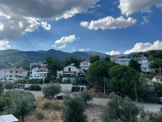 GÜRE KAVURMACILAR YOLUNDA DAĞ VE DENİZ MANZARALI 3+1 LÜX TRİPLEX VİLLA - Görsel 16