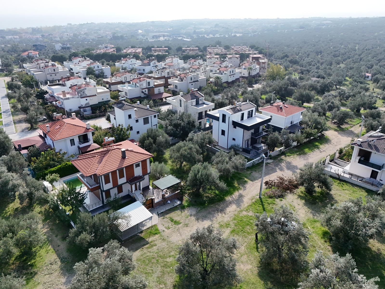 GÜRE ÇAMLIBELDE TEK VİLLALIK ARSA - Görsel 6