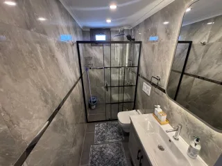 GÜRE SAHİLİNDE FULL EŞYA OPSİYONLU ULTRA LÜX 4+1 HAVUZLU SİTE İÇERİSİNDE TAM BAĞIMSIZ MÜSTAKİL VİLLA - Görsel 28