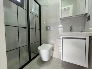 GÜRE KAVURMACILAR YOLUNDA DAĞ VE DENİZ MANZARALI 3+1 LÜX TRİPLEX VİLLA - Görsel 30
