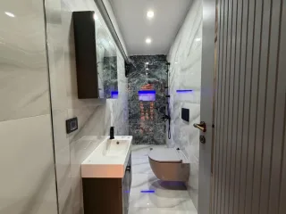 AKÇAY SAHİLİNDE DENİZE KOMŞU ve DEKORASYONUYLA GÖZ BOYAYAN 3+1 MUHTEŞEM VİLLA - Görsel 18