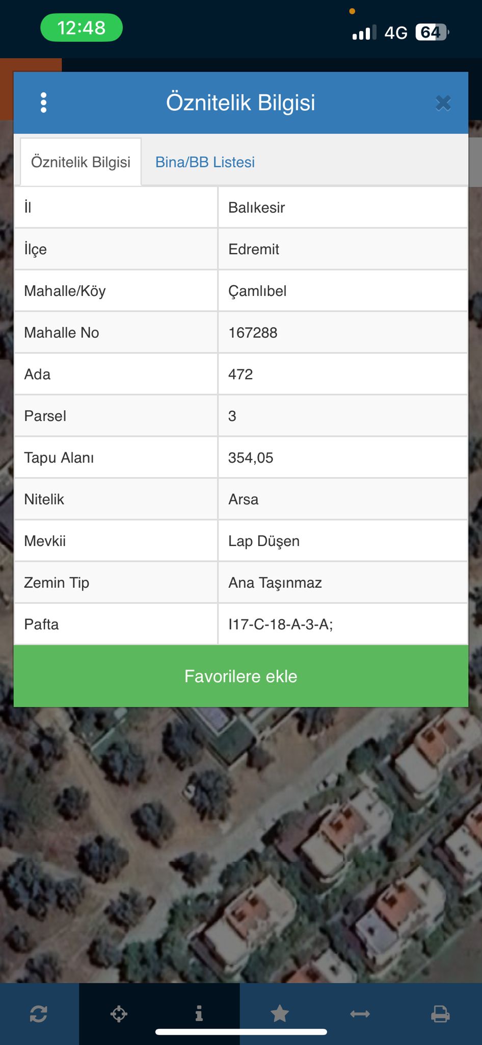 GÜRE ÇAMLIBELDE TEK VİLLALIK ARSA - Görsel 3